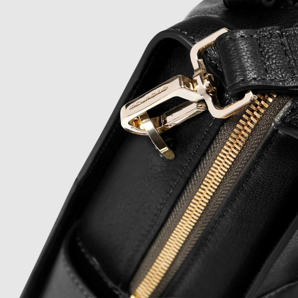 Borsa da ufficio donna porta pc 14" Nero - Qshops (Piquadro)