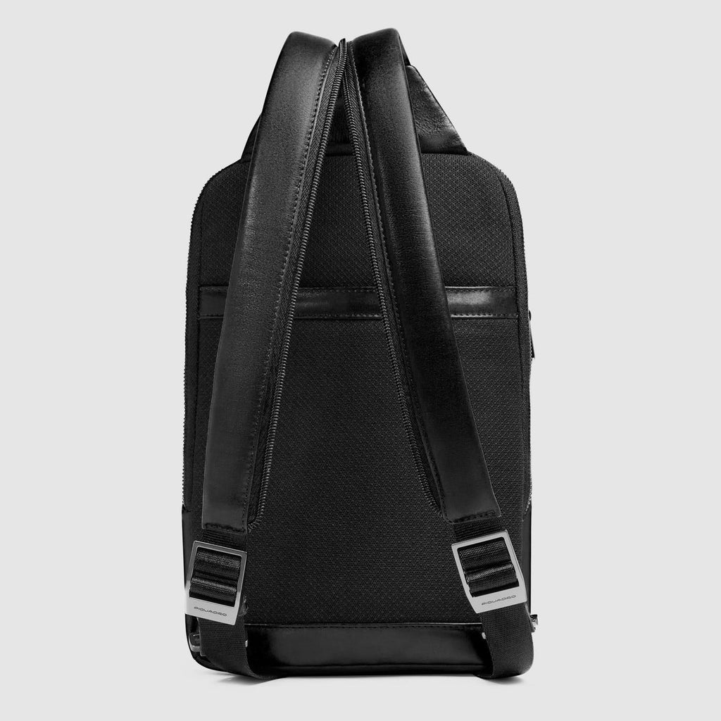 Zaino monospalla uomo Nero - Qshops (Piquadro)