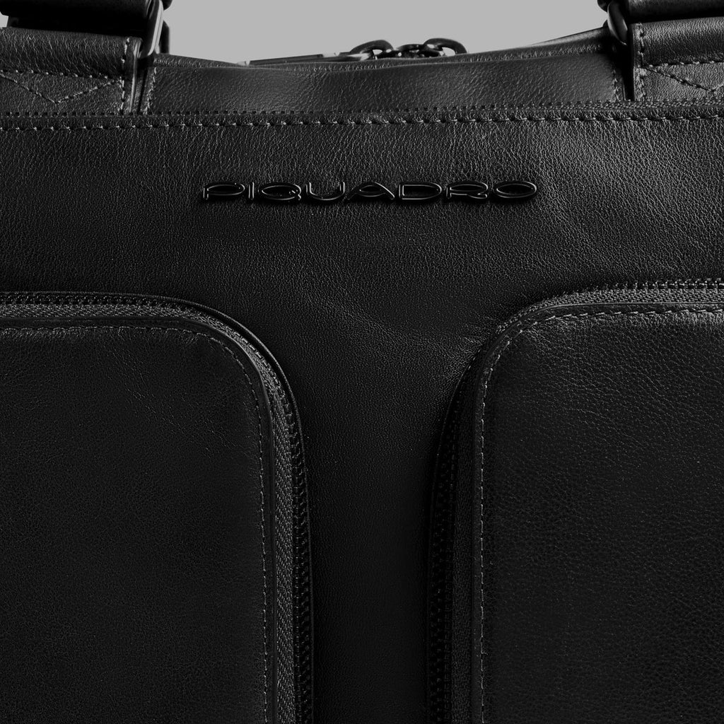 Borsa porta pc 15.6" personalizzabile Nero - Qshops (Piquadro)