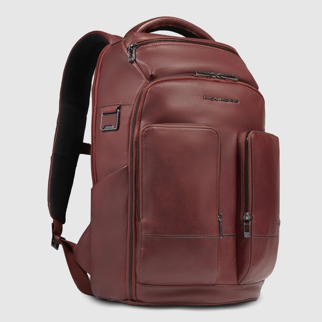 Zaino uomo porta pc 15.6" personalizzabile Marrone - Qshops (Piquadro)