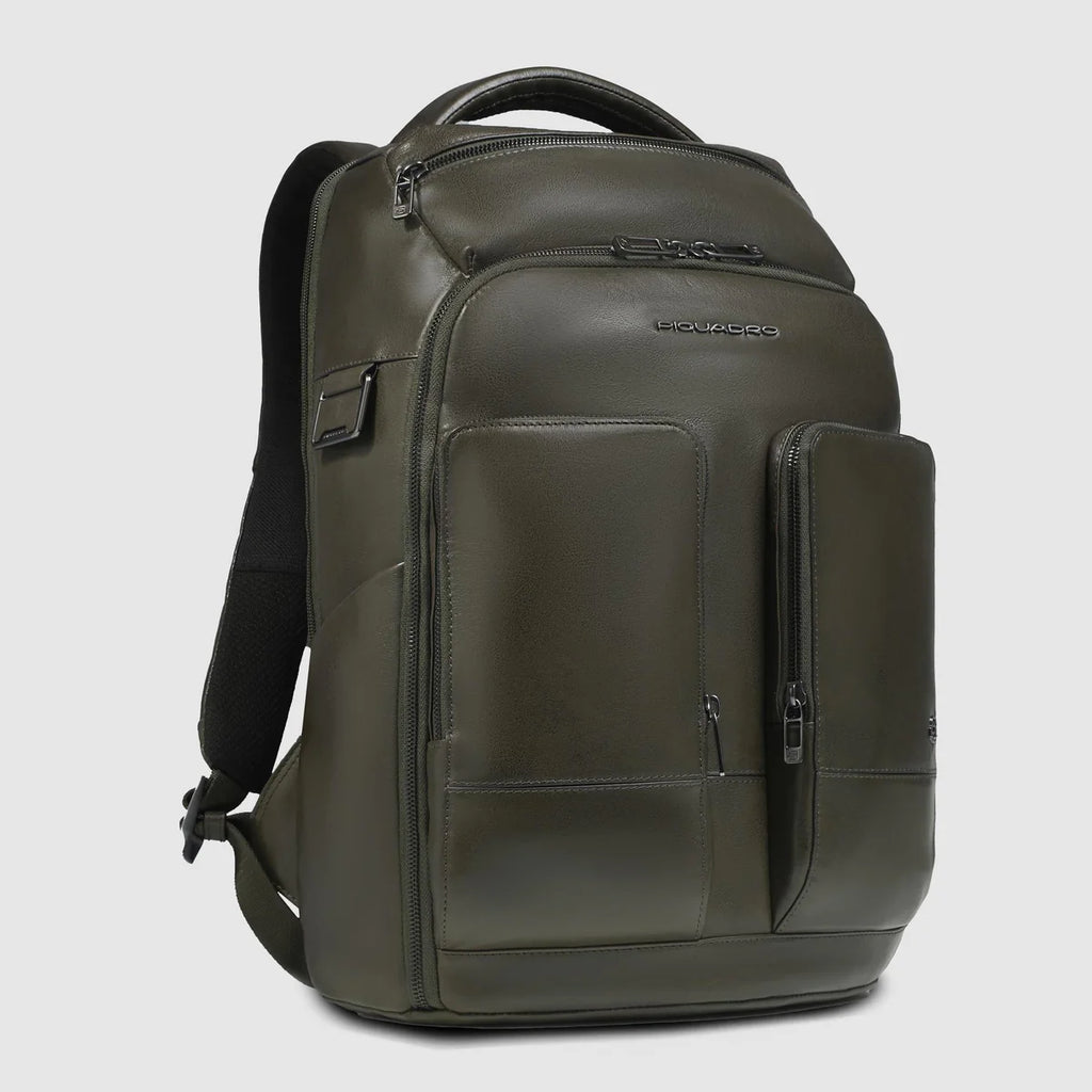 Zaino uomo porta pc 15.6" personalizzabile Verde - Qshops (Piquadro)