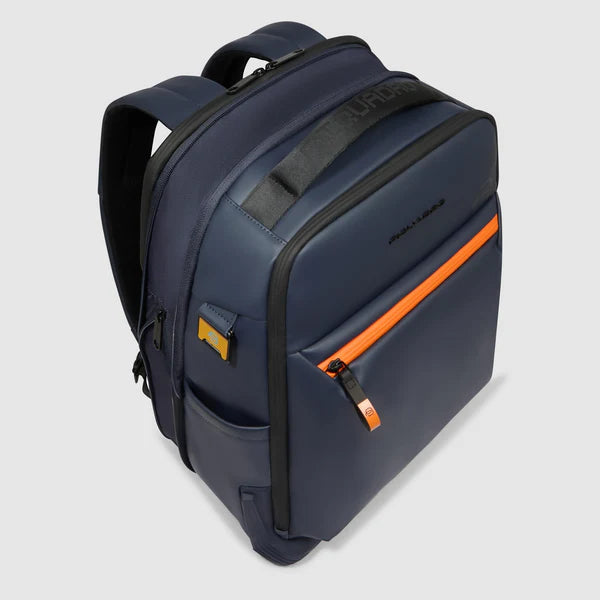 Zaino da viaggio resistente all'acqua espandibile Blu - Qshops (Piquadro)