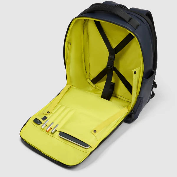 Zaino da viaggio resistente all'acqua espandibile Blu - Qshops (Piquadro)