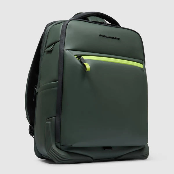 Zaino da viaggio resistente all'acqua espandibile Verde - Qshops (Piquadro)