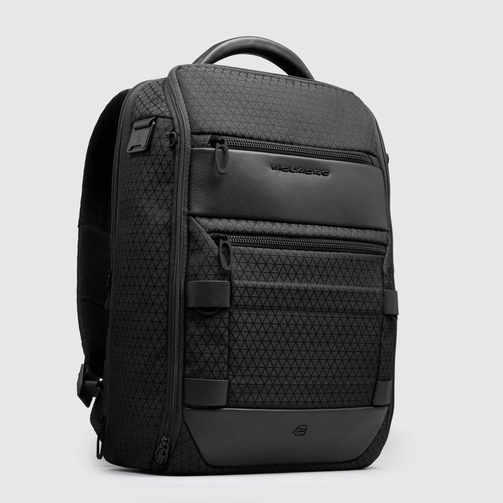 Zaino da viaggio modulare porta pc 15.6" Nero - Qshops (Piquadro)