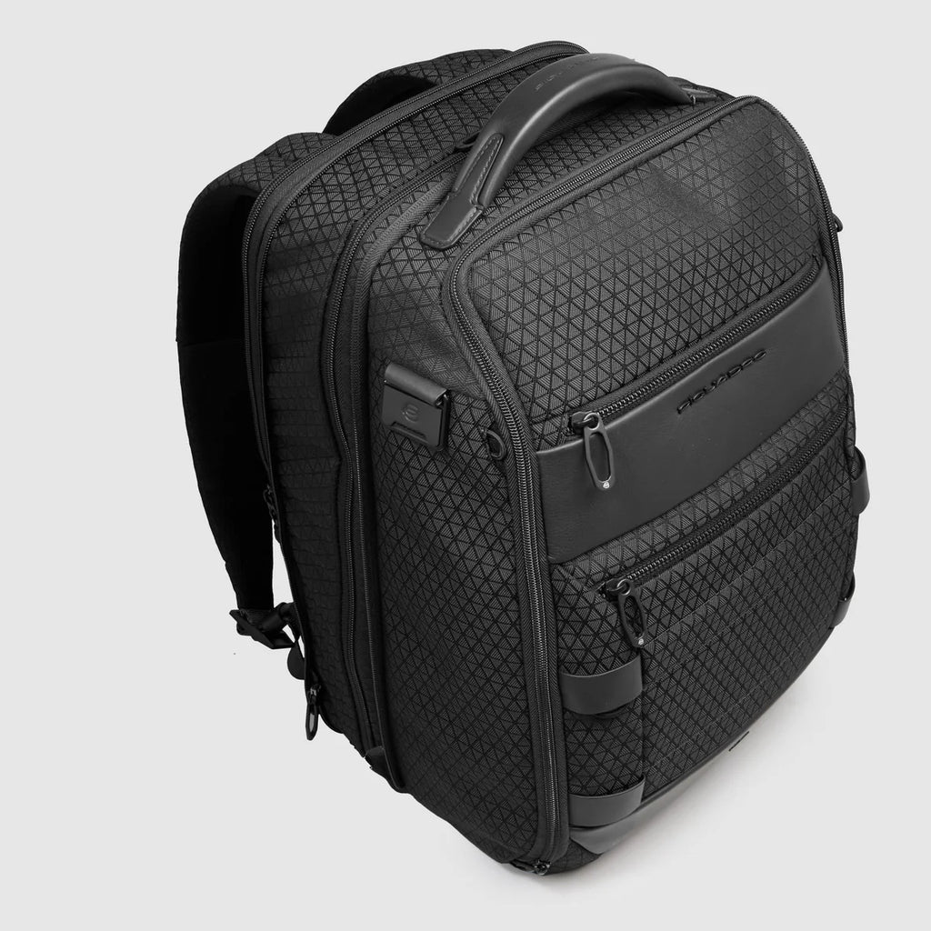 Zaino da viaggio modulare porta pc 15.6" Nero - Qshops (Piquadro)