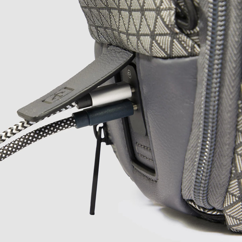 Zaino da bici modulare porta pc 15.6" Grigio - Qshops (Piquadro)