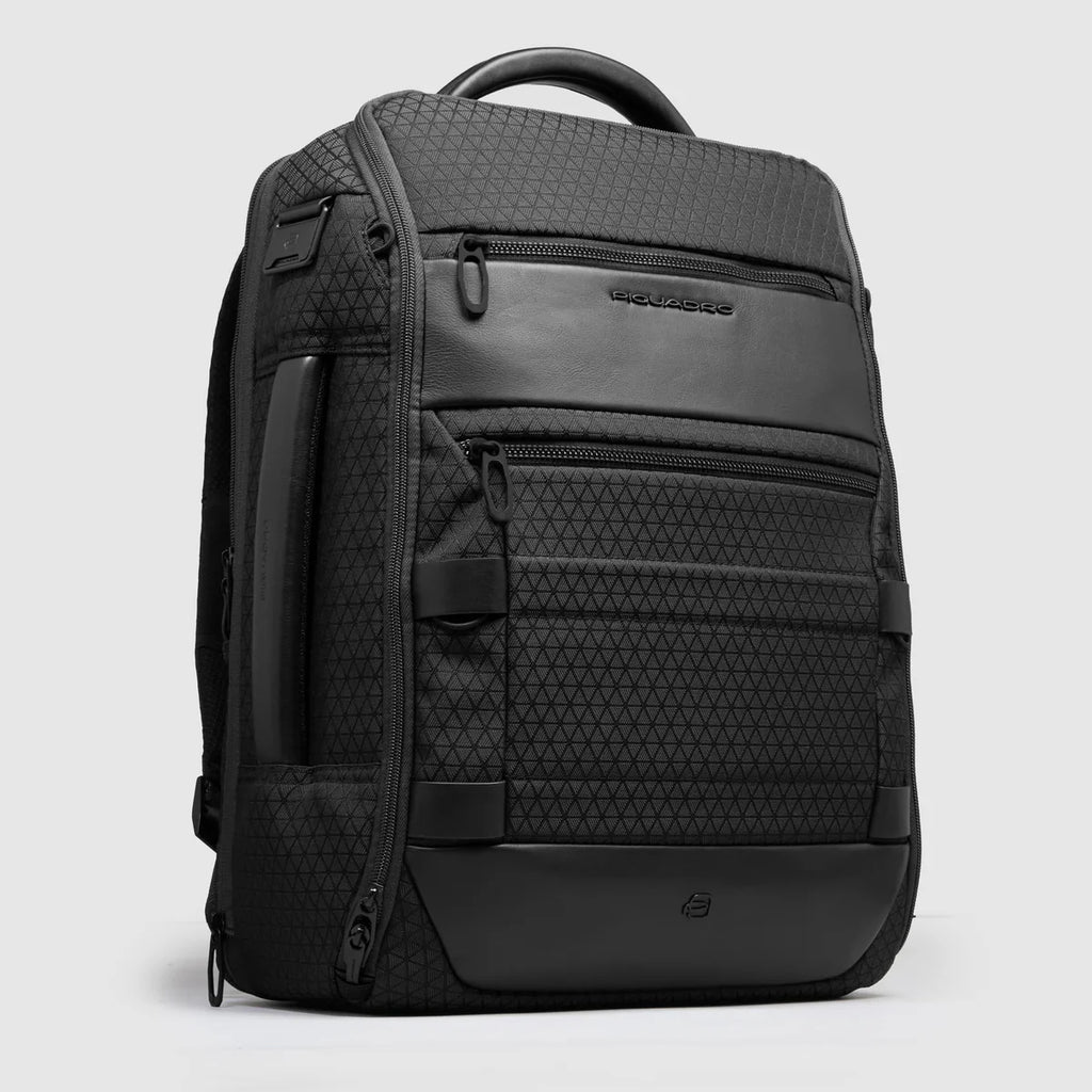 Zaino da viaggio modulare porta pc 17.3" Nero - Qshops (Piquadro)