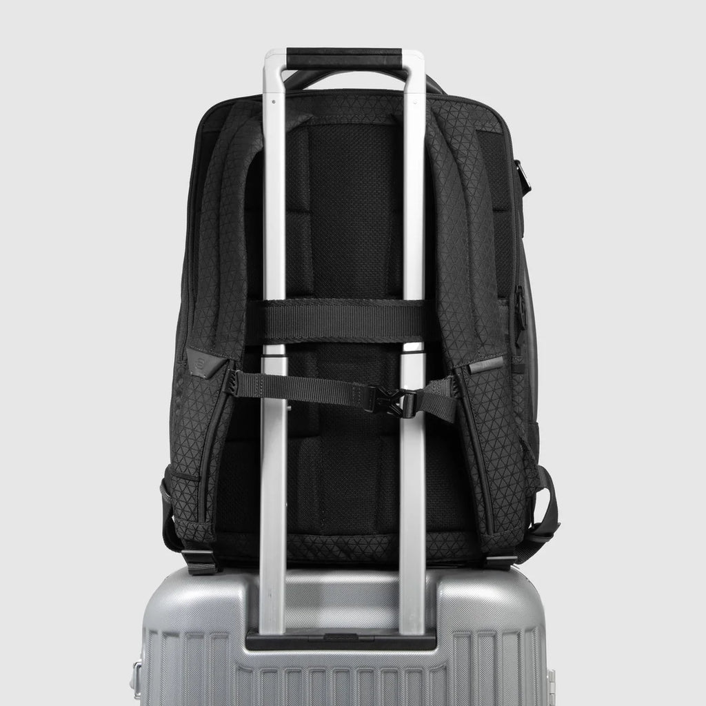 Zaino da viaggio modulare porta pc 17.3" Nero - Qshops (Piquadro)