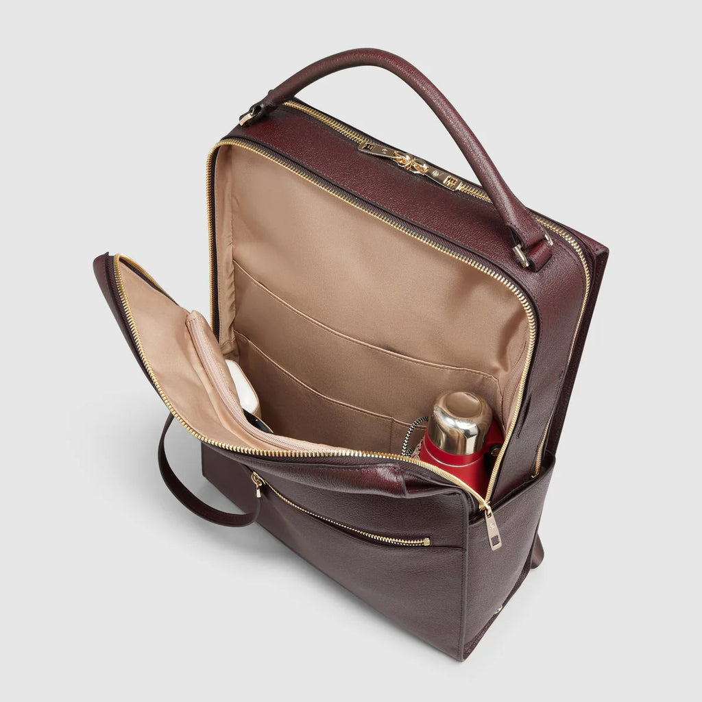 Zaino donna porta pc 15.6" Bordeaux - Qshops (Piquadro)