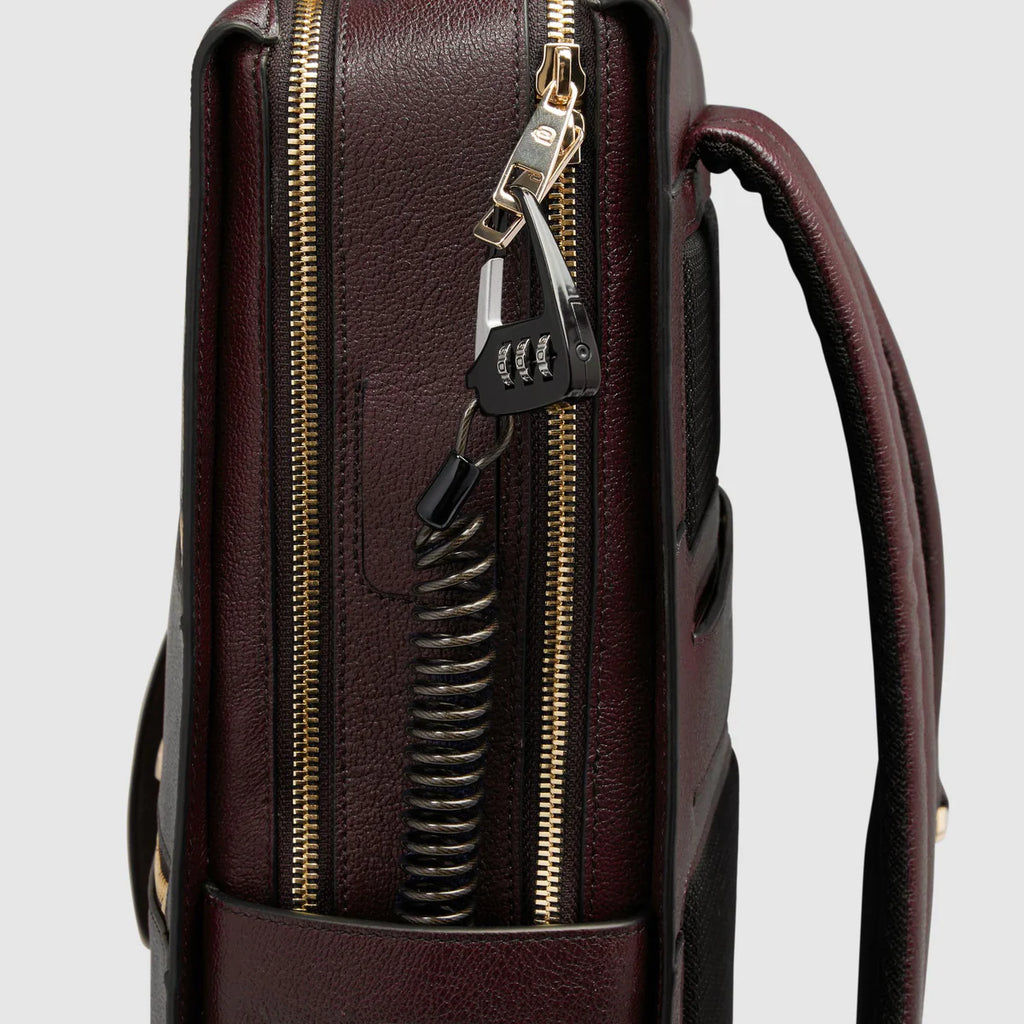 Zaino donna porta pc 15.6" Bordeaux - Qshops (Piquadro)