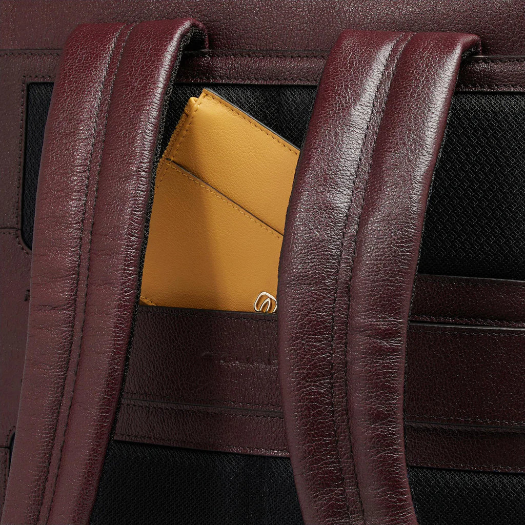 Zaino donna porta pc 15.6" Bordeaux - Qshops (Piquadro)