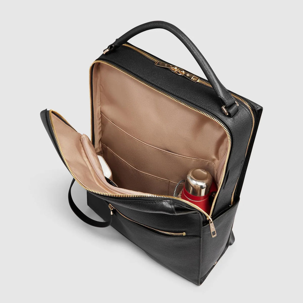 Zaino donna porta pc 15.6" Nero - Qshops (Piquadro)