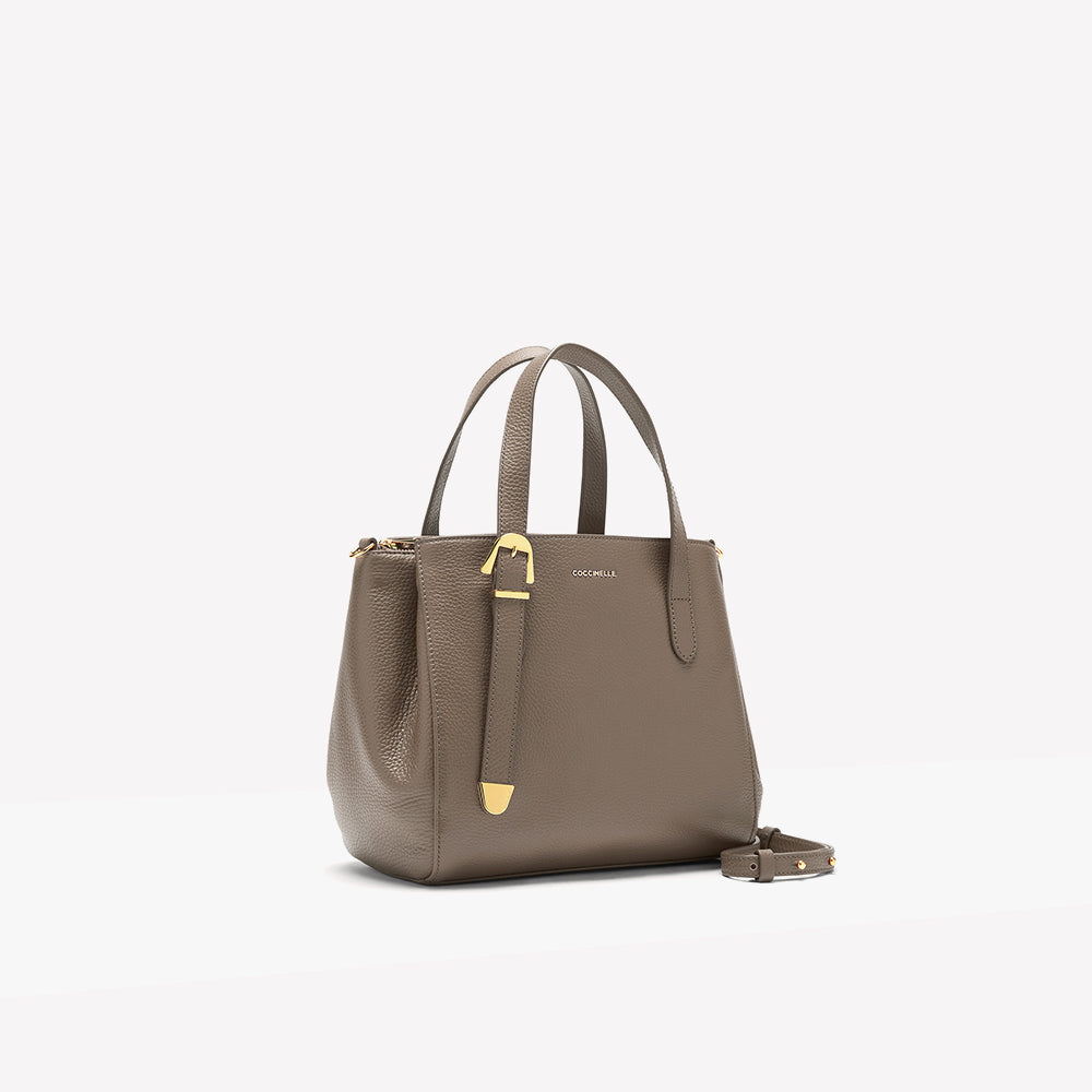 Coccinelle Gleen Small Warm Taupe - Qshops (Coccinelle)
