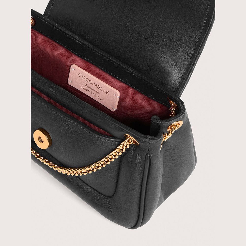 Coccinelle C-Me Fluffy Small Nero - Qshops (Coccinelle)