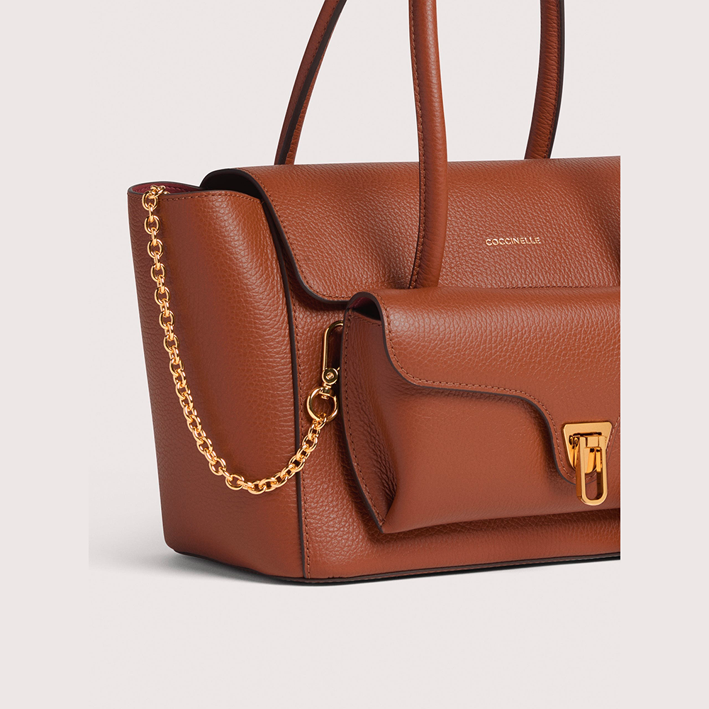 Coccinelle Double Beat medium Cognac - Qshops (Coccinelle)
