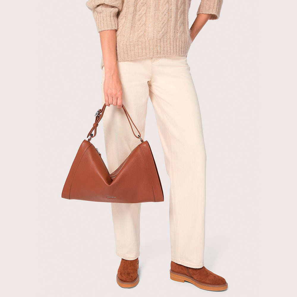 Coccinelle Elinor medium Cognac - Qshops (Coccinelle)