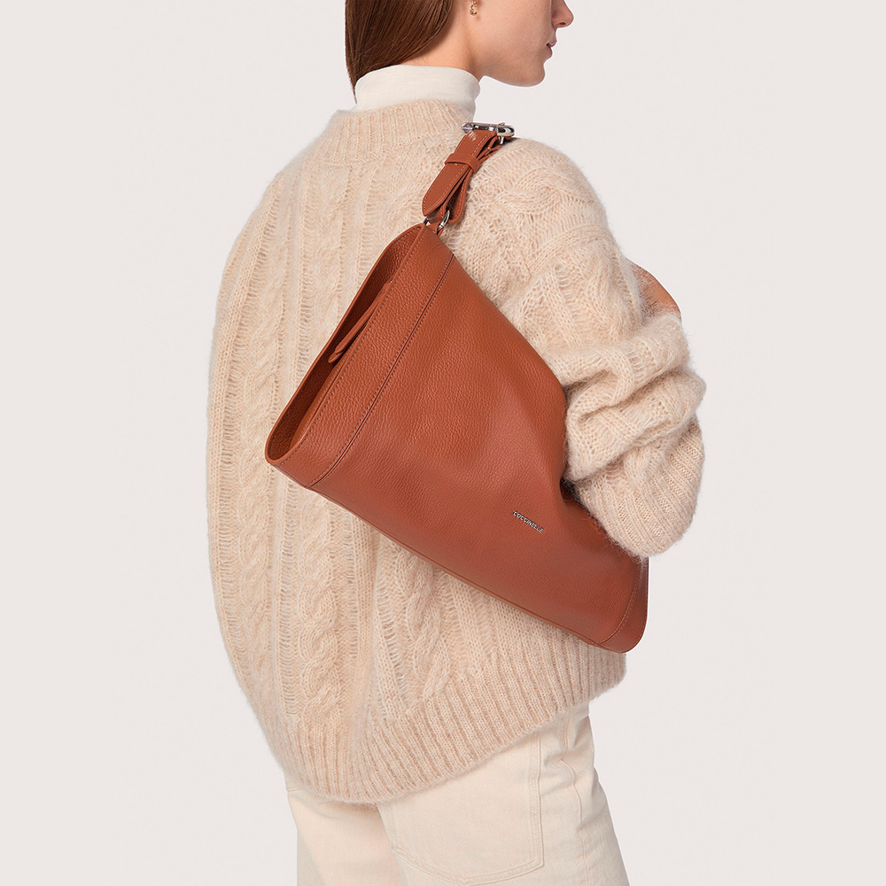 Coccinelle Elinor medium Cognac - Qshops (Coccinelle)