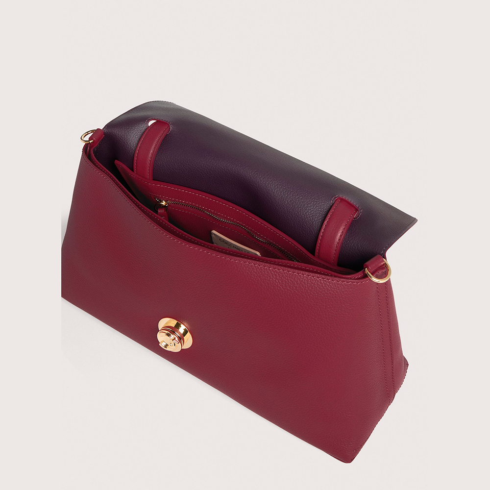 Coccinelle Nikla Medium Ribes Prune - Qshops (Coccinelle)