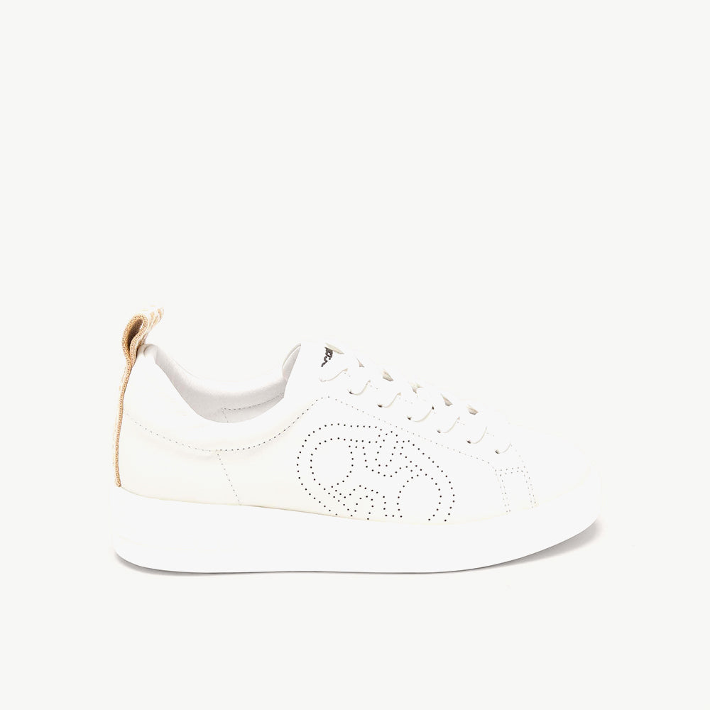 Coccinelle Monogram Perforee Sneakers - Qshops (Coccinelle)