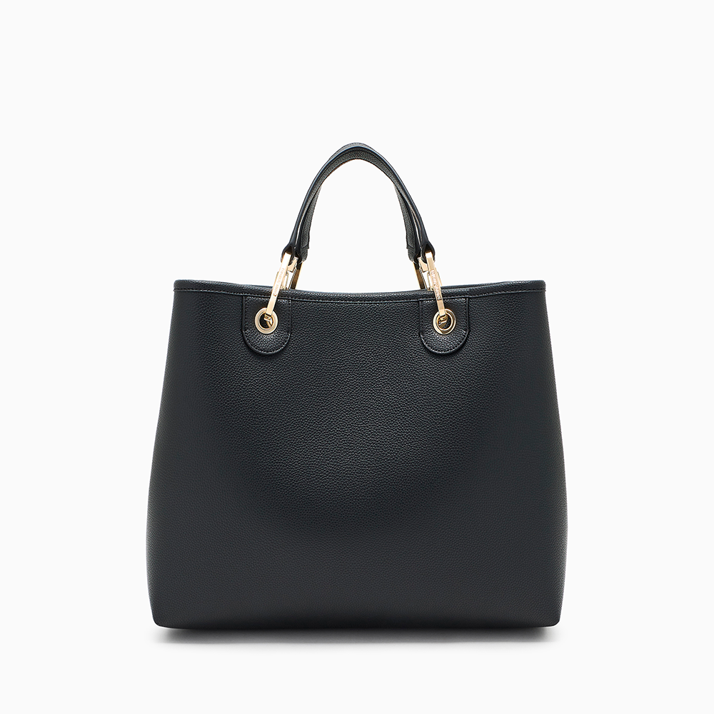 Shopper media MyEA stampa cervo Nero - Qshops (Emporio Armani)