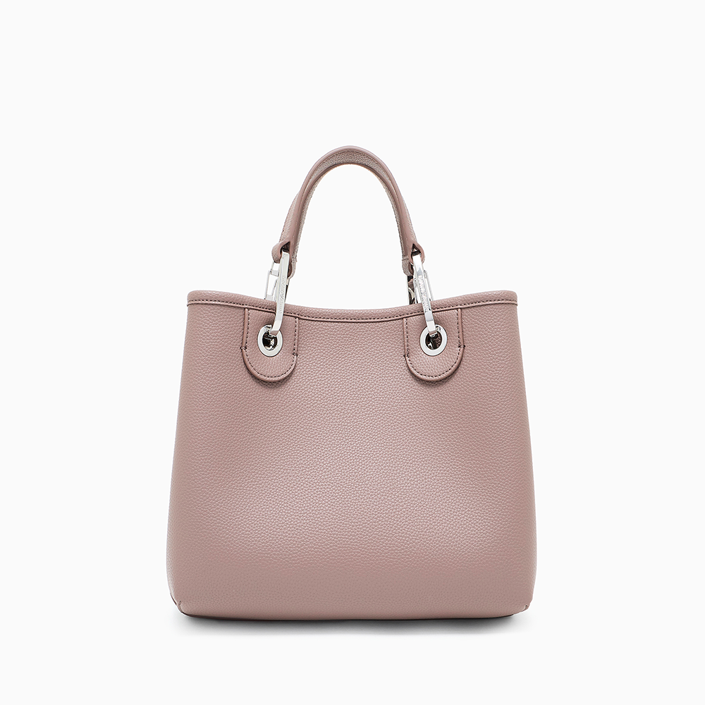 Shopper piccola MyEA stampa cervo Cammello - Qshops (Emporio Armani)