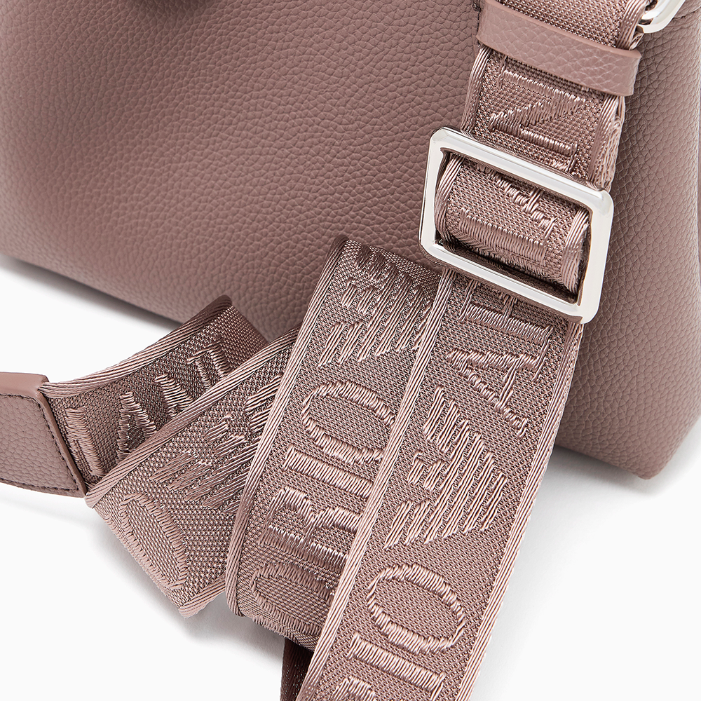 Mini bag MyEA stampa cervo Cammello - Qshops (Emporio Armani)