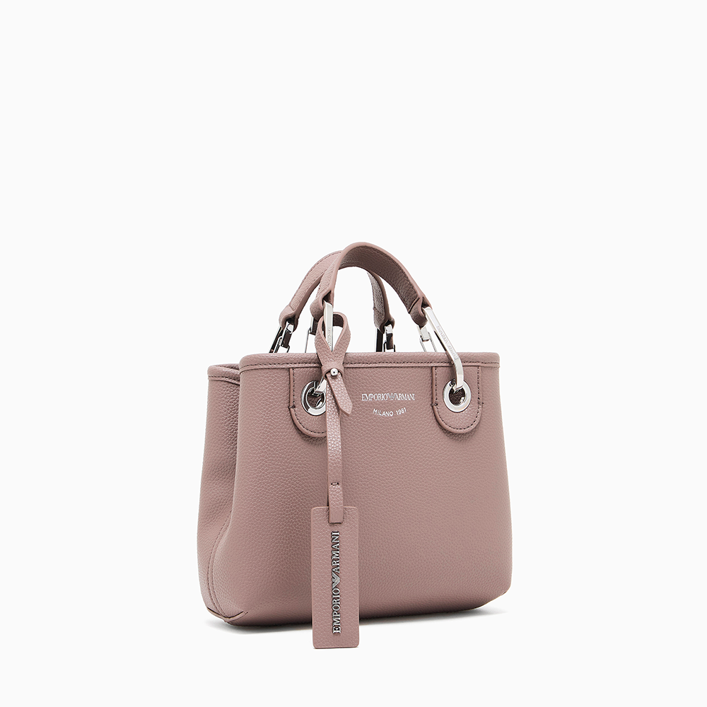 Mini bag MyEA stampa cervo Cammello - Qshops (Emporio Armani)