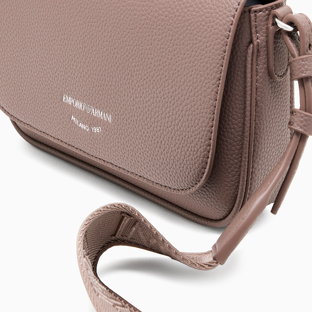 Mini bag stampa cervo Cammello - Qshops (Emporio Armani)