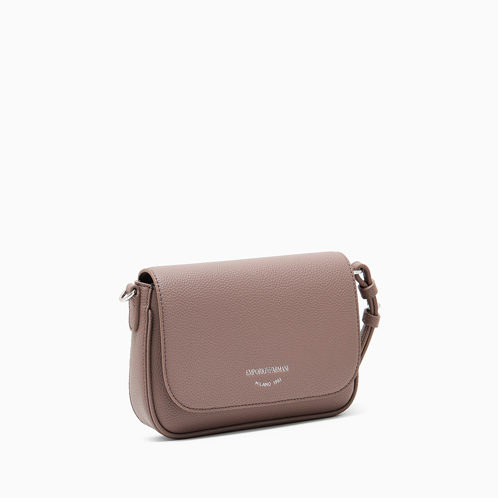 Mini bag stampa cervo Cammello - Qshops (Emporio Armani)