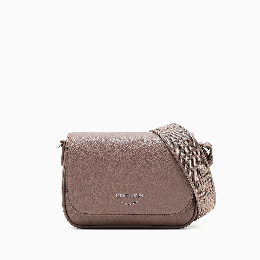 Mini bag stampa cervo Cammello - Qshops (Emporio Armani)