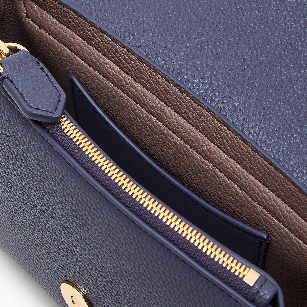 Mini bag stampa cervo Blu - Qshops (Emporio Armani)