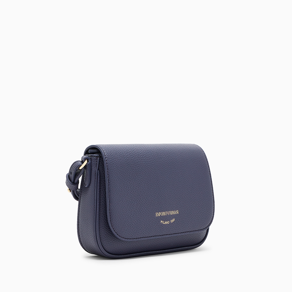 Mini bag stampa cervo Blu - Qshops (Emporio Armani)