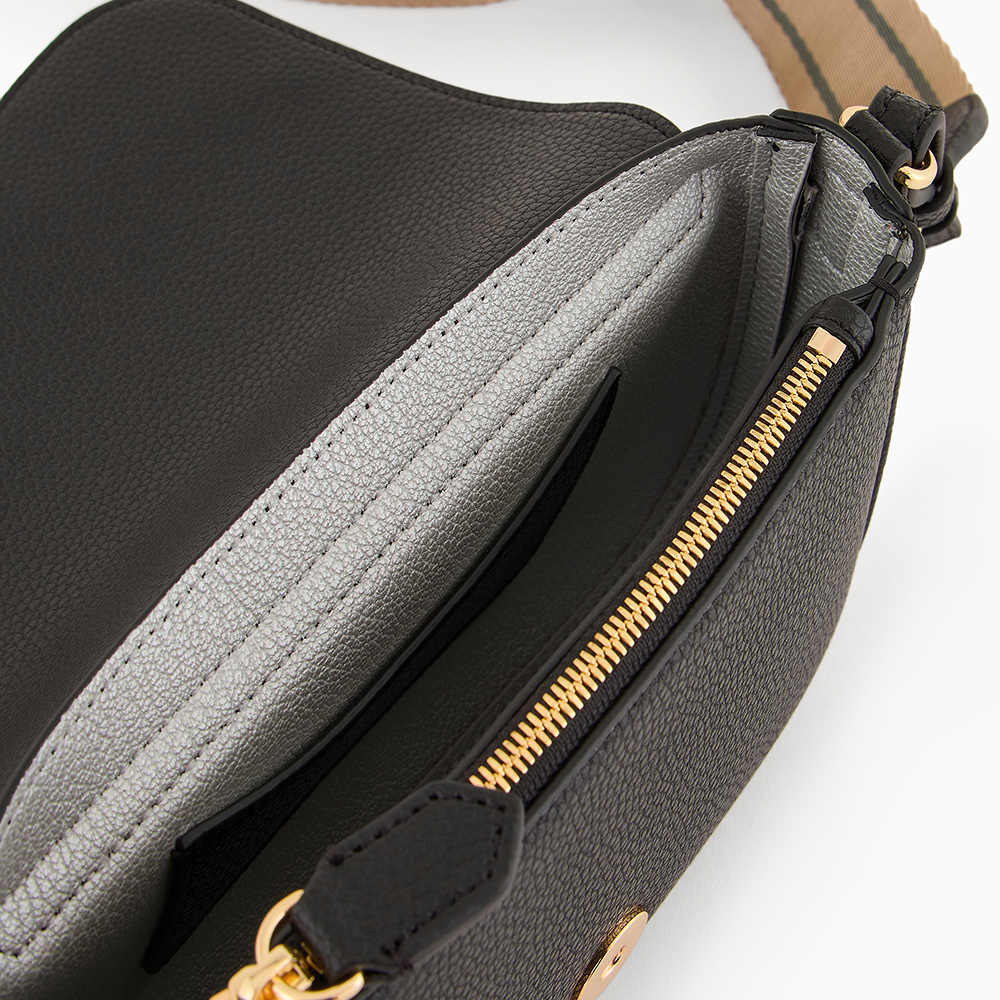 Mini bag stampa cervo Nero - Qshops (Emporio Armani)