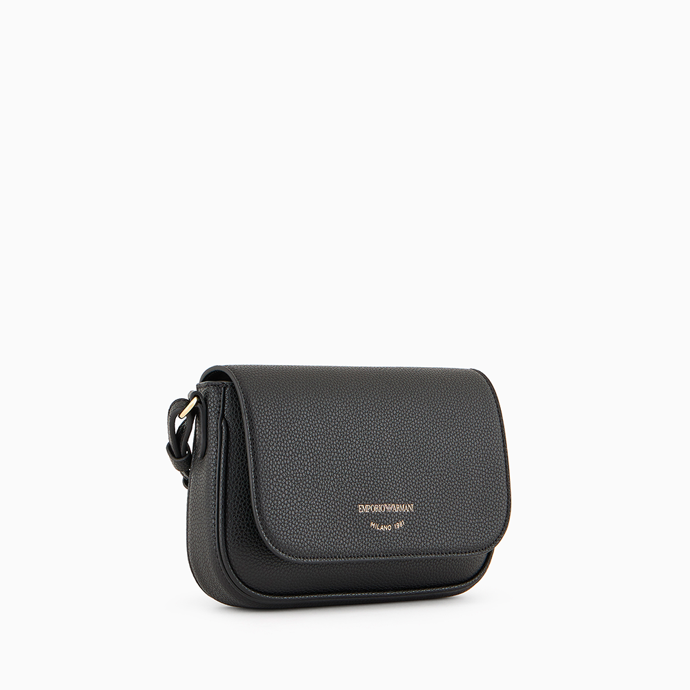 Mini bag stampa cervo Nero - Qshops (Emporio Armani)