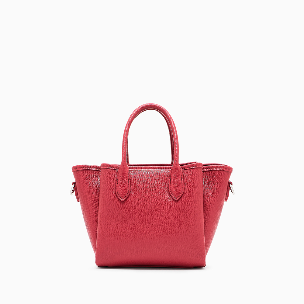 Shopper piccola finish palmellato Rosso - Qshops (Emporio Armani)