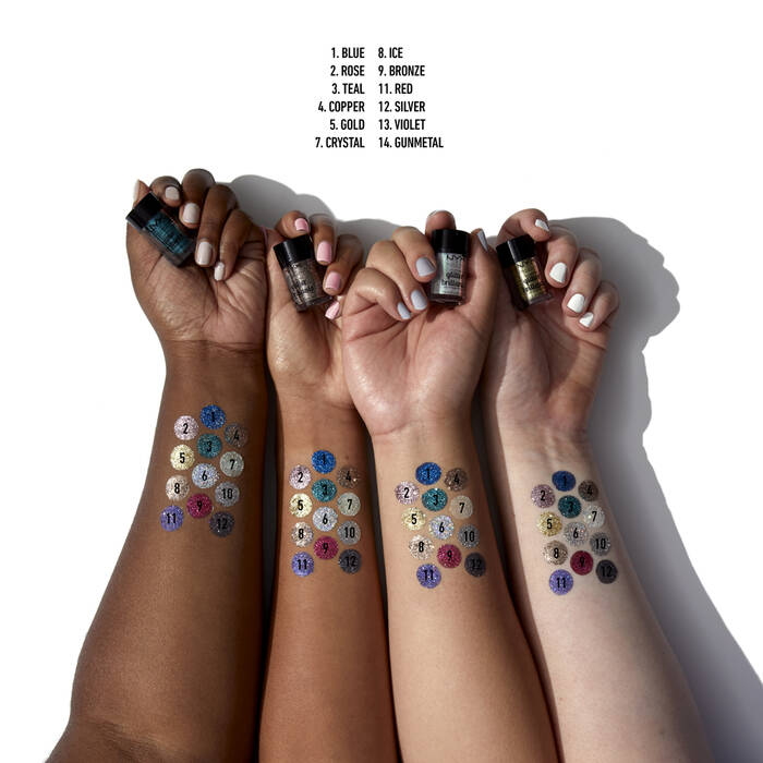 Glitter Viso & Corpo - Qshops (NYX)