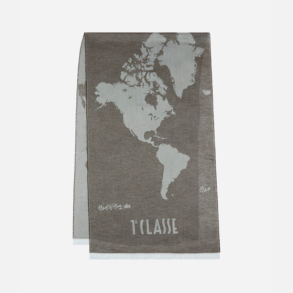 Sciarpa Geo Pieno in misto modal e viscosa 50x180 Testa di Moro - Qshops (Alviero Martini 1A Classe)