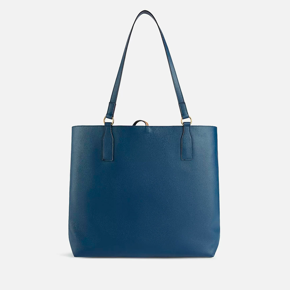 Two-Way Bag borsa shopping reversibile Blu Navy - Qshops (Alviero Martini 1A Classe)