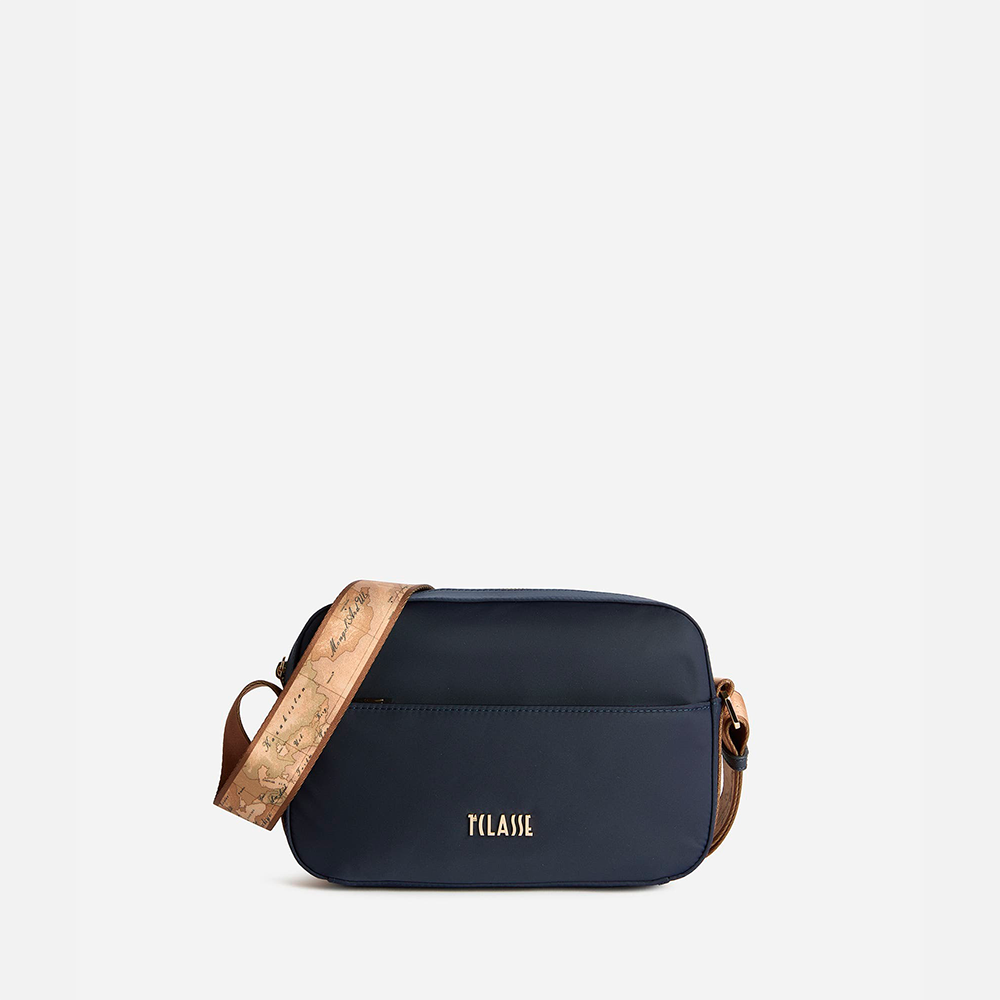 Stormy Nylon tracolla reporter Blu Notte - Qshops (Alviero Martini 1A Classe)