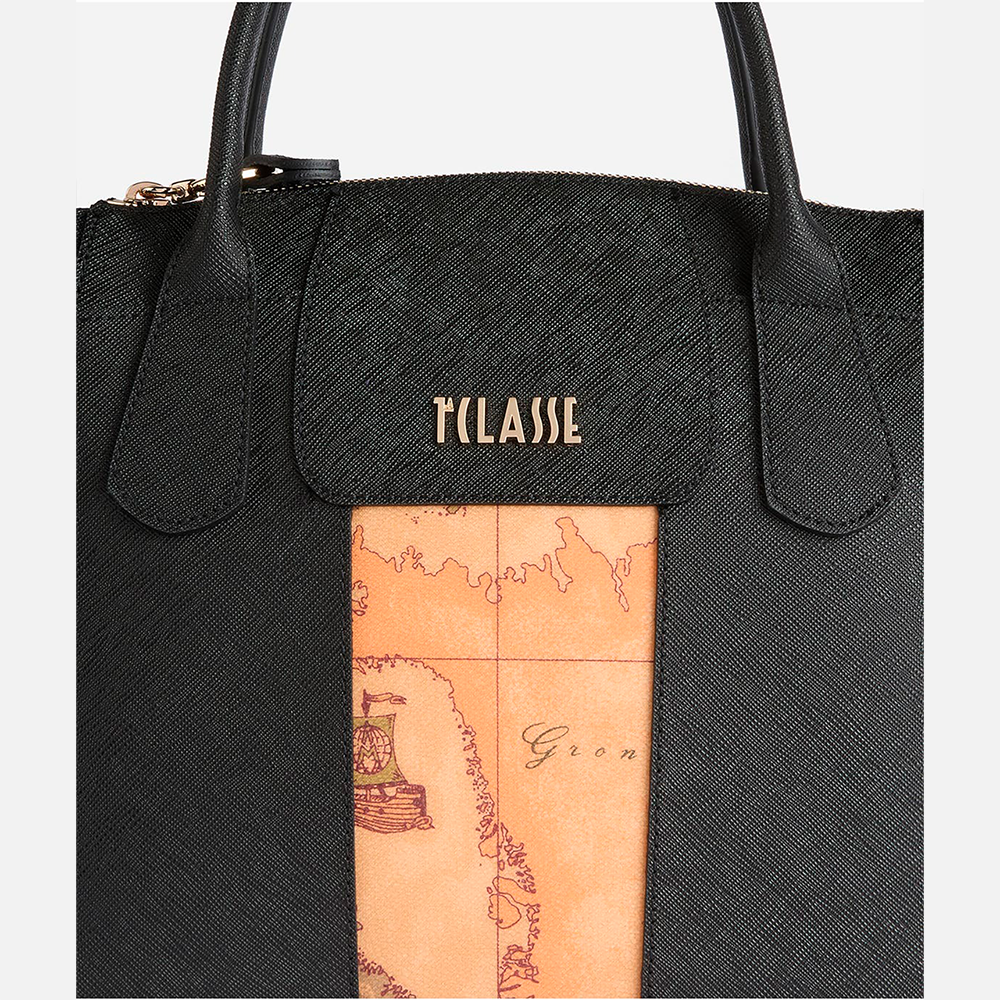 Windy City borsa a mano grande Nera - Qshops (Alviero Martini 1A Classe)