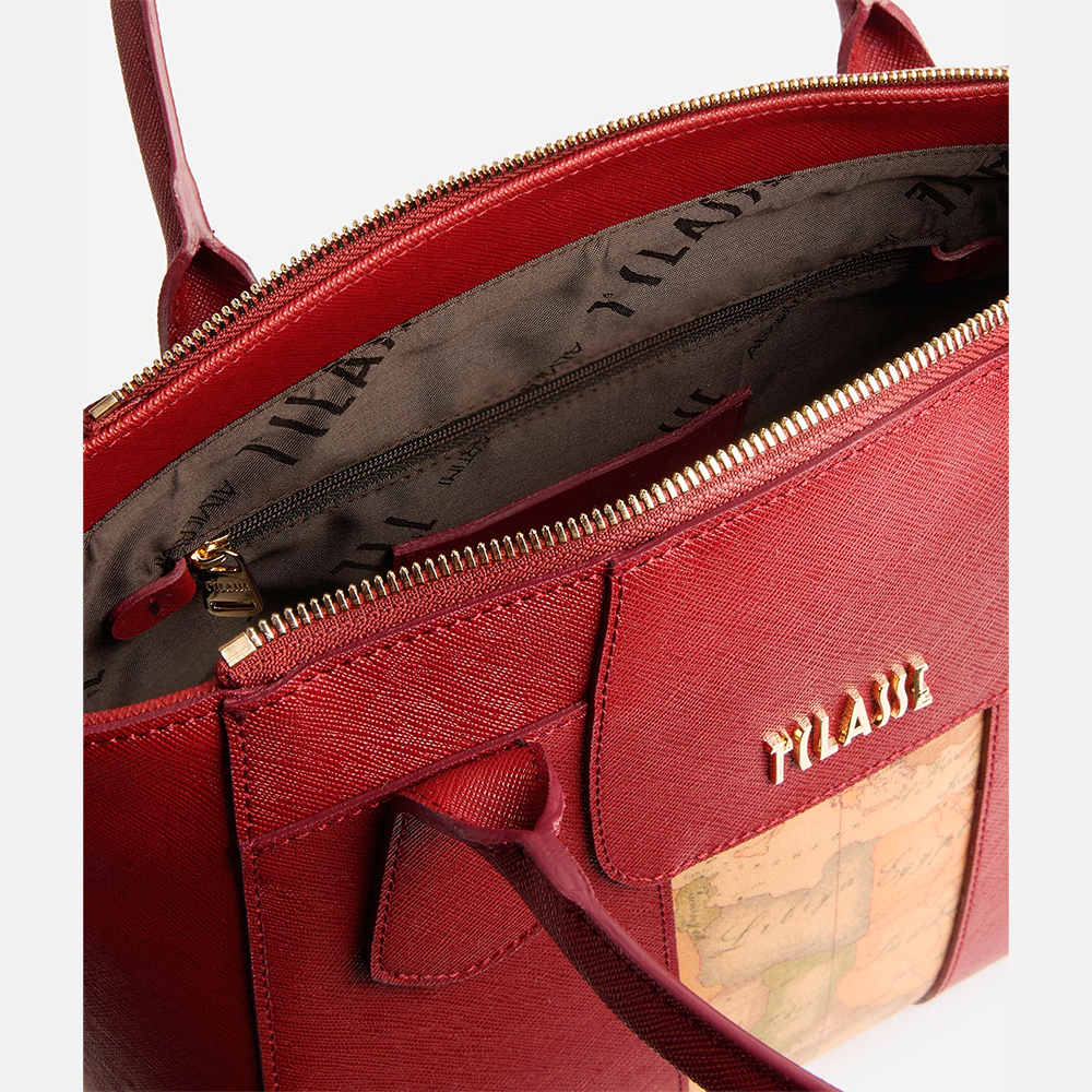 Windy City borsa a mano grande Rosso Acero - Qshops (Alviero Martini 1A Classe)