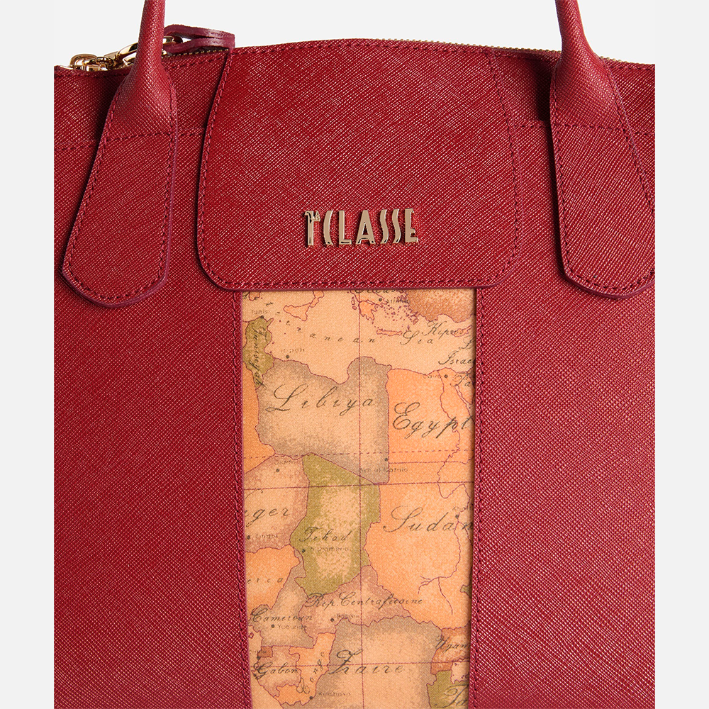 Windy City borsa a mano grande Rosso Acero - Qshops (Alviero Martini 1A Classe)