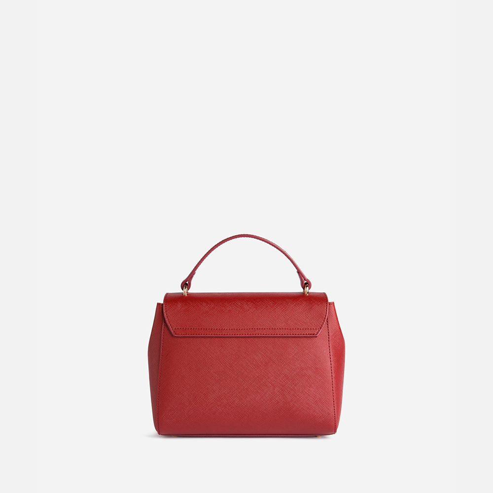 Windy City borsa a mano con patta Rosso Acero - Qshops (Alviero Martini 1A Classe)