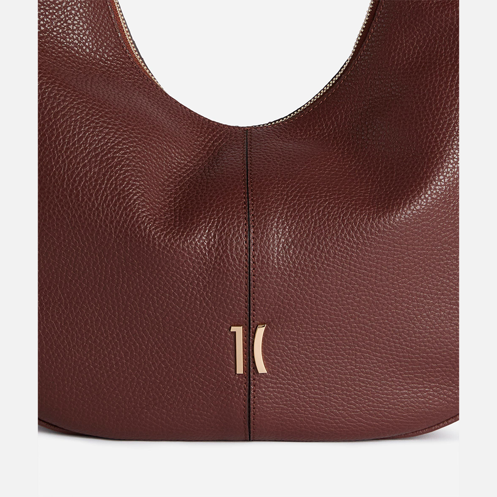 Castle Leather borsa sottospalla Mogano - Qshops (Alviero Martini 1A Classe)