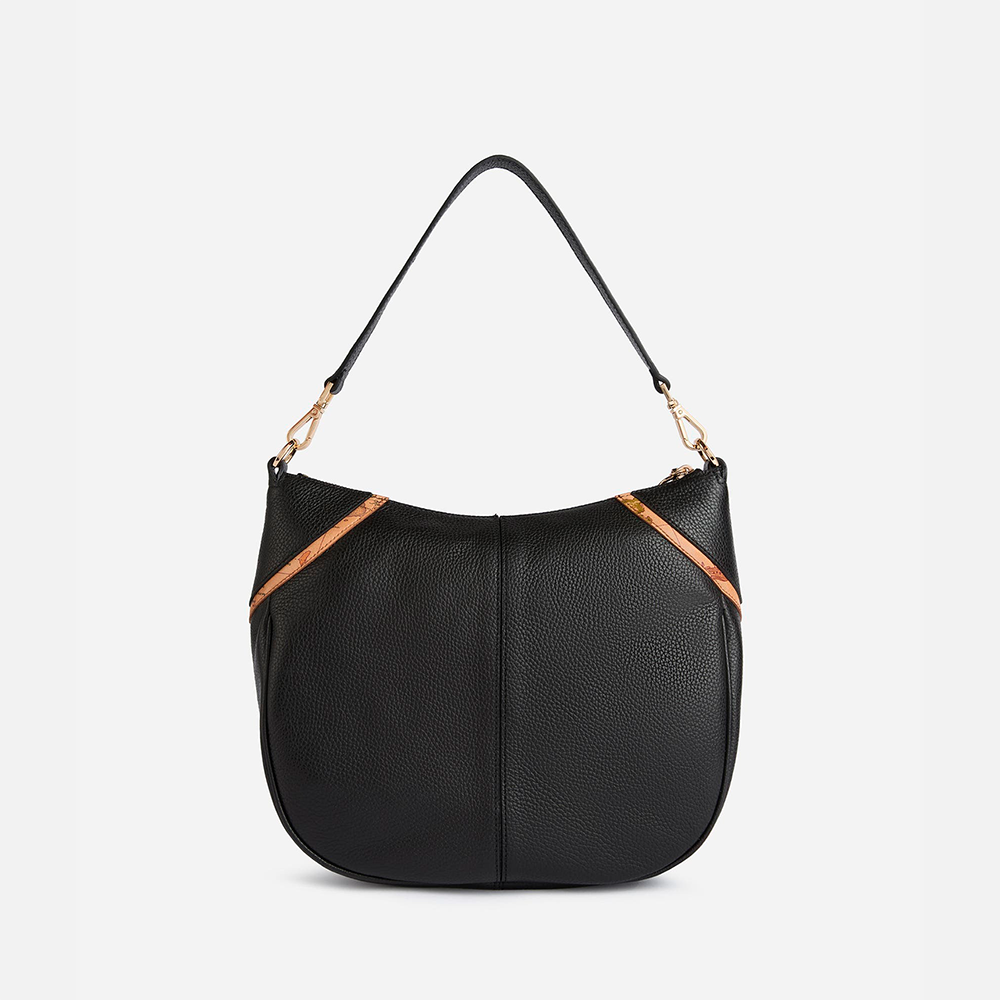 Castle Leather sottospalla doppia portabilità Nera - Qshops (Alviero Martini 1A Classe)