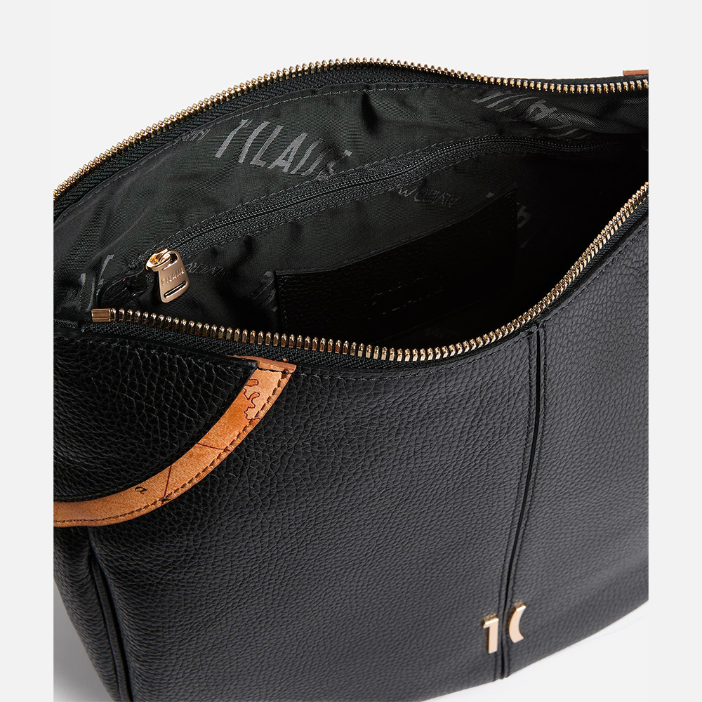 Castle Leather sottospalla doppia portabilità Nera - Qshops (Alviero Martini 1A Classe)