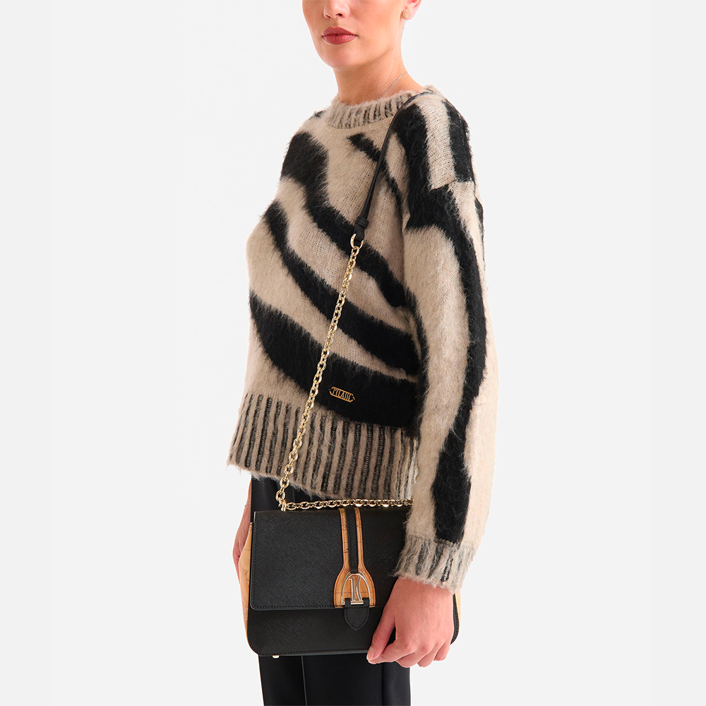 Horsy Bag tracolla Nera - Qshops (Alviero Martini 1A Classe)