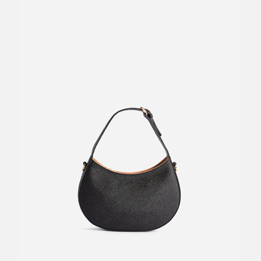 Moonlight Bag sottospalla a mezzaluna Nera - Qshops (Alviero Martini 1A Classe)