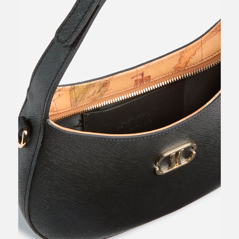 Moonlight Bag sottospalla a mezzaluna Nera - Qshops (Alviero Martini 1A Classe)